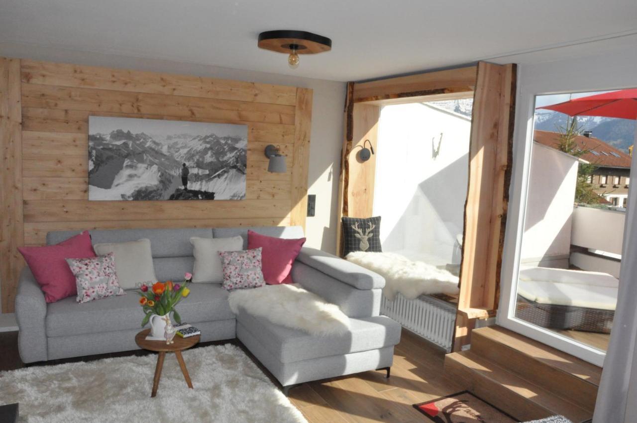 Apartmán Almi - Alpenglueck Traumhafte Whg.M.20Qm Dachterr. Oberstaufen Exteriér fotografie