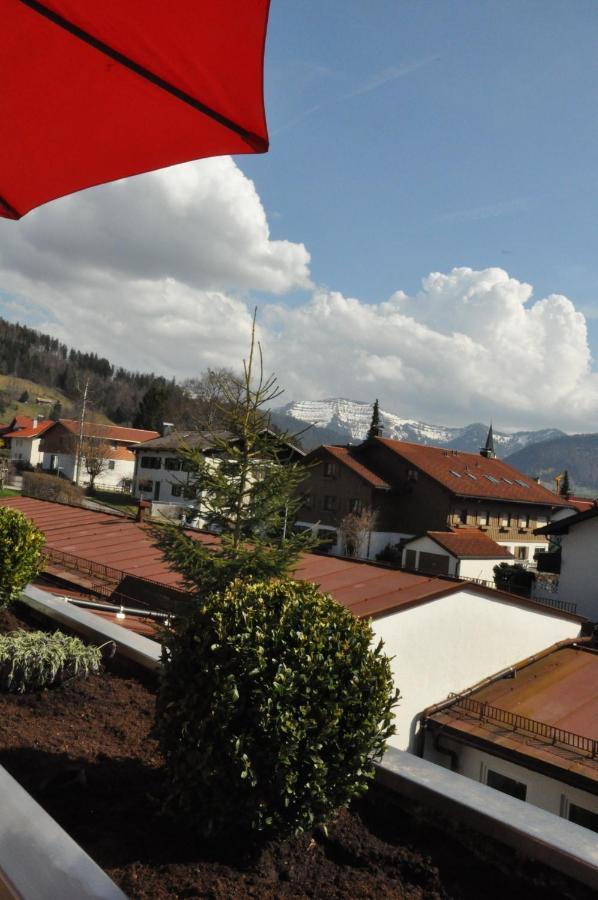Apartmán Almi - Alpenglueck Traumhafte Whg.M.20Qm Dachterr. Oberstaufen Exteriér fotografie